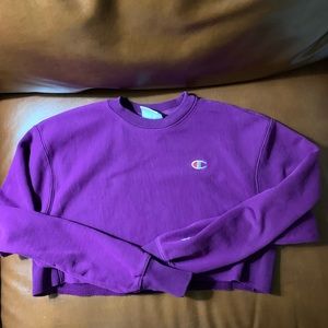 Champion crop top sweater